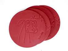 COASTERS (various designs), set of 4