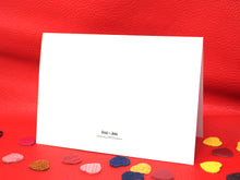 Blank Card w Leather